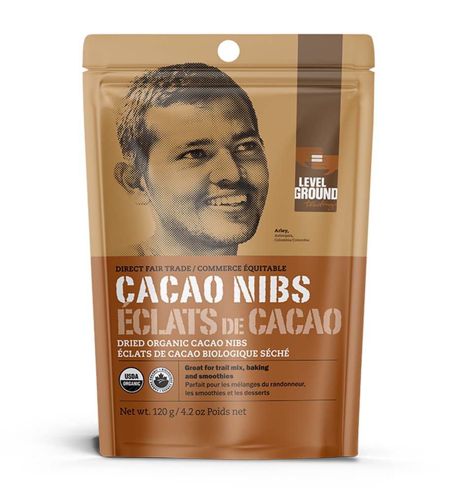 
                  
                    Organic cacao nibs, 120 gram package
                  
                