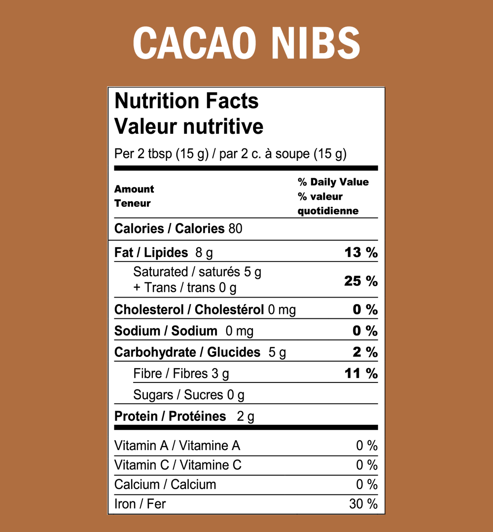 
                  
                    Organic Cacao Nibs
                  
                